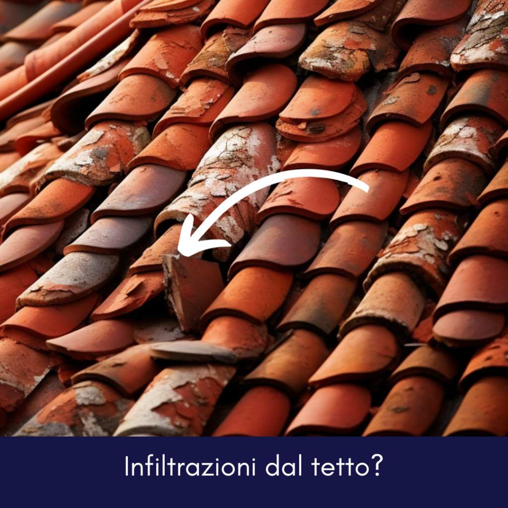 Infiltrazioni acqua tetto